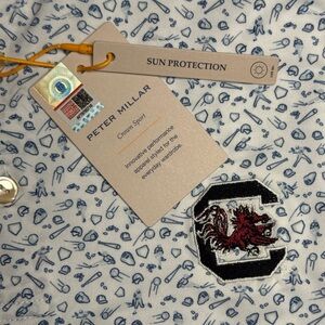 PETER MILLAR South Carolina Batter Up Performance Jersey Polo